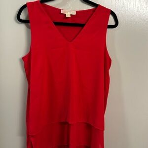 Women red blouse